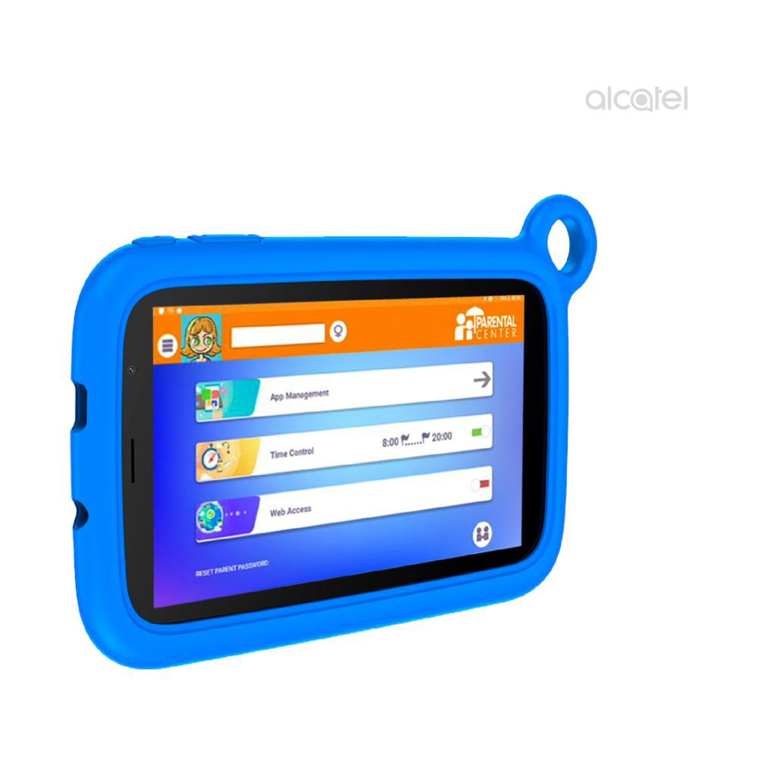 Tablet Alcatel Kids / Azul / 16 GB / Wifi / Bluetooth / 7" image number 4.0