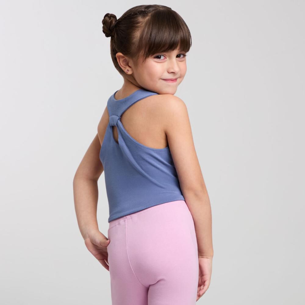 Polera Sin Mangas Cuello Redondo Niña Topsis image number 3.0