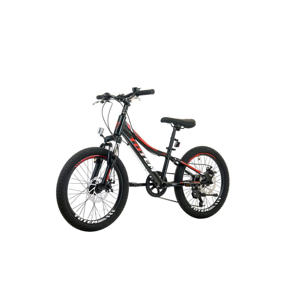 Bicicleta Totem Mtb Aro 20 Modelo 1100 Negro image number 6.0