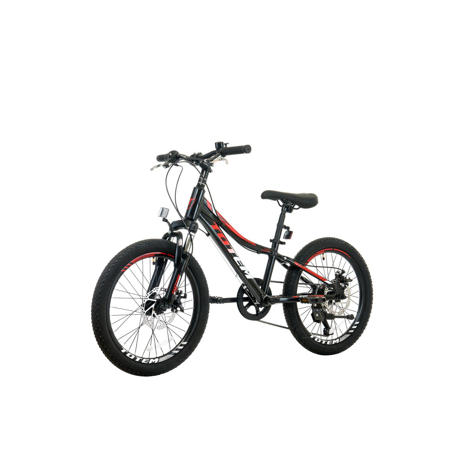 Bicicleta Totem Mtb Aro 20 Modelo 1100 Negro image number 6.0