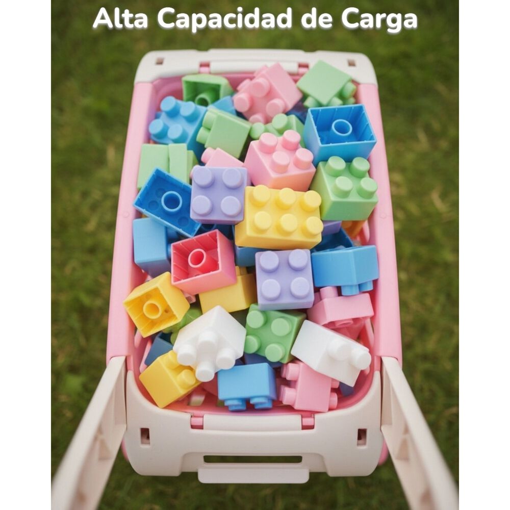 Carrito De Supermercado Con Bloques Armables Para Ni&ntilde;as image number 6.0