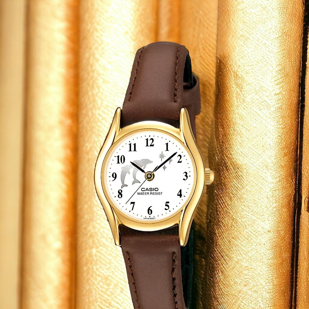 Reloj Casio De Mujer Cuero Golden Edition Ltp-1094q-7b9rdf image number 4.0
