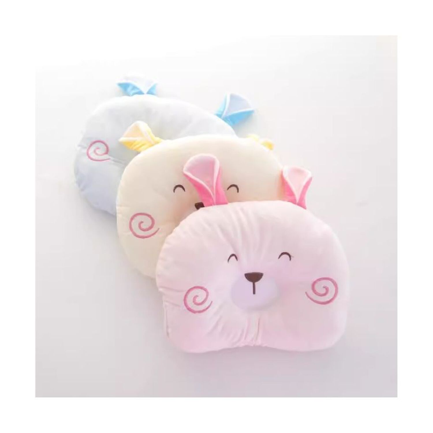 Cojin Almohada Reposa Cabeza Bebe Ni&ntilde;os Rosa image number 2.0