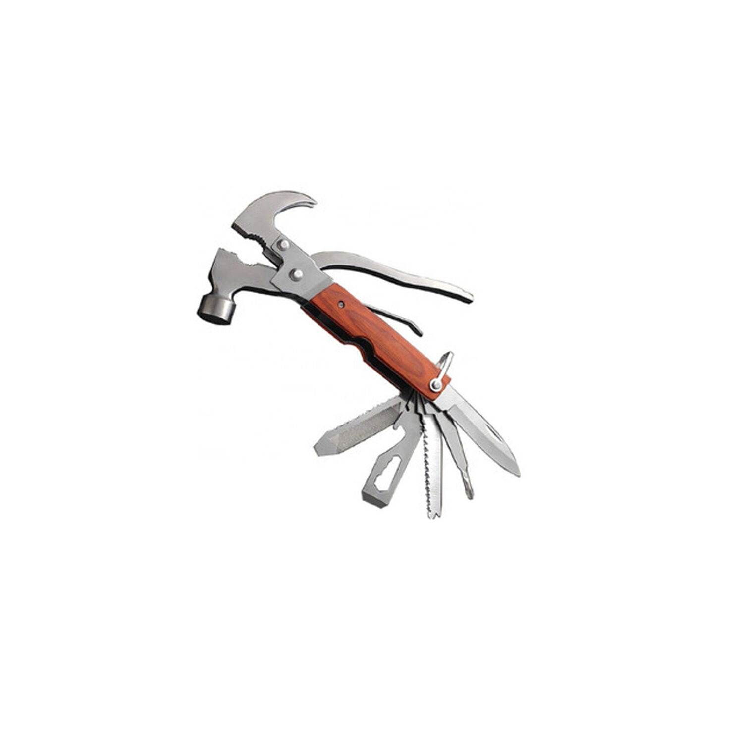 Martillo Multiuso 7 En 1 Acero Inoxidable Para Camping - Ps image number 0.0