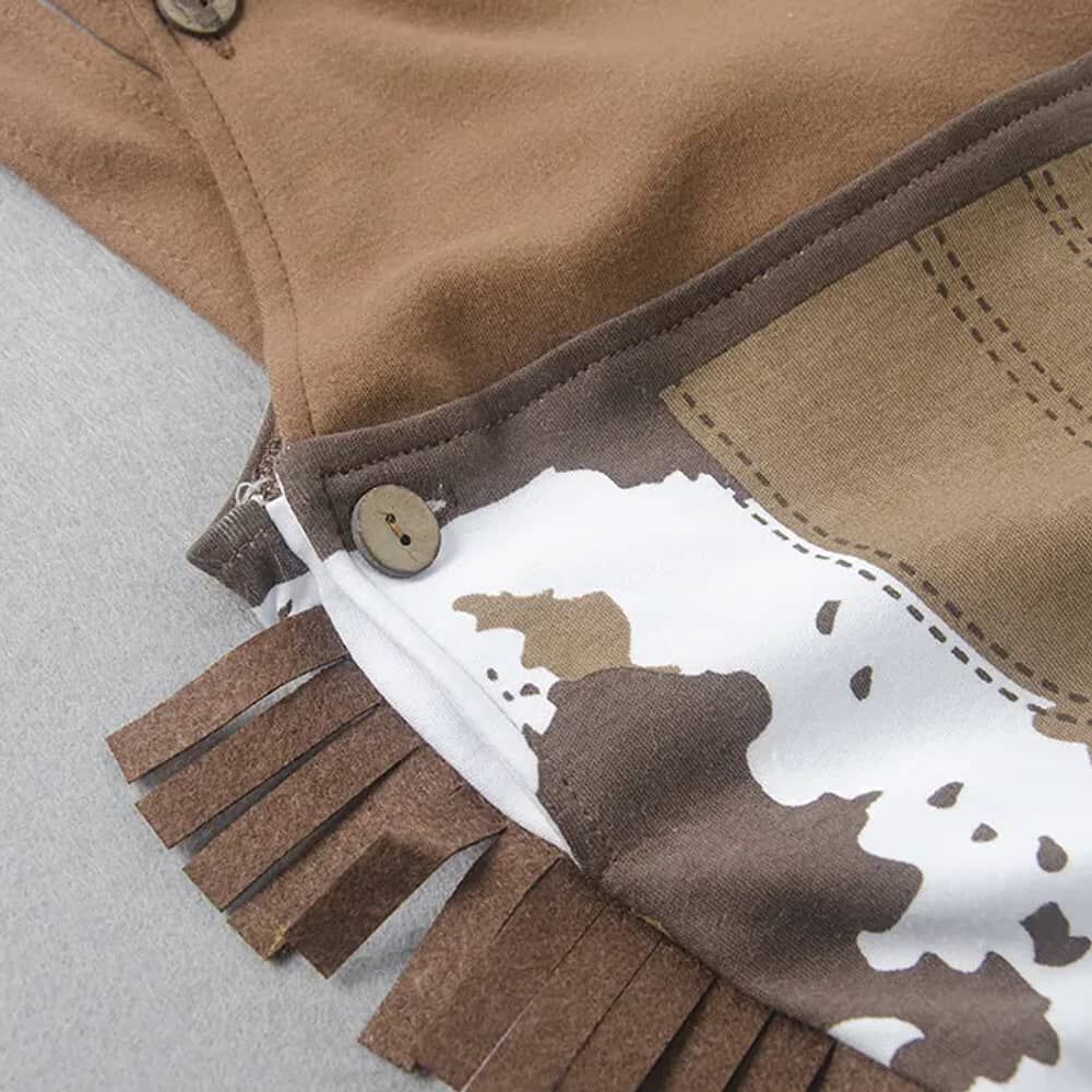 Disfraz Vaquero Para Beb&eacute; Excelente Calidad Con Gorro image number 2.0