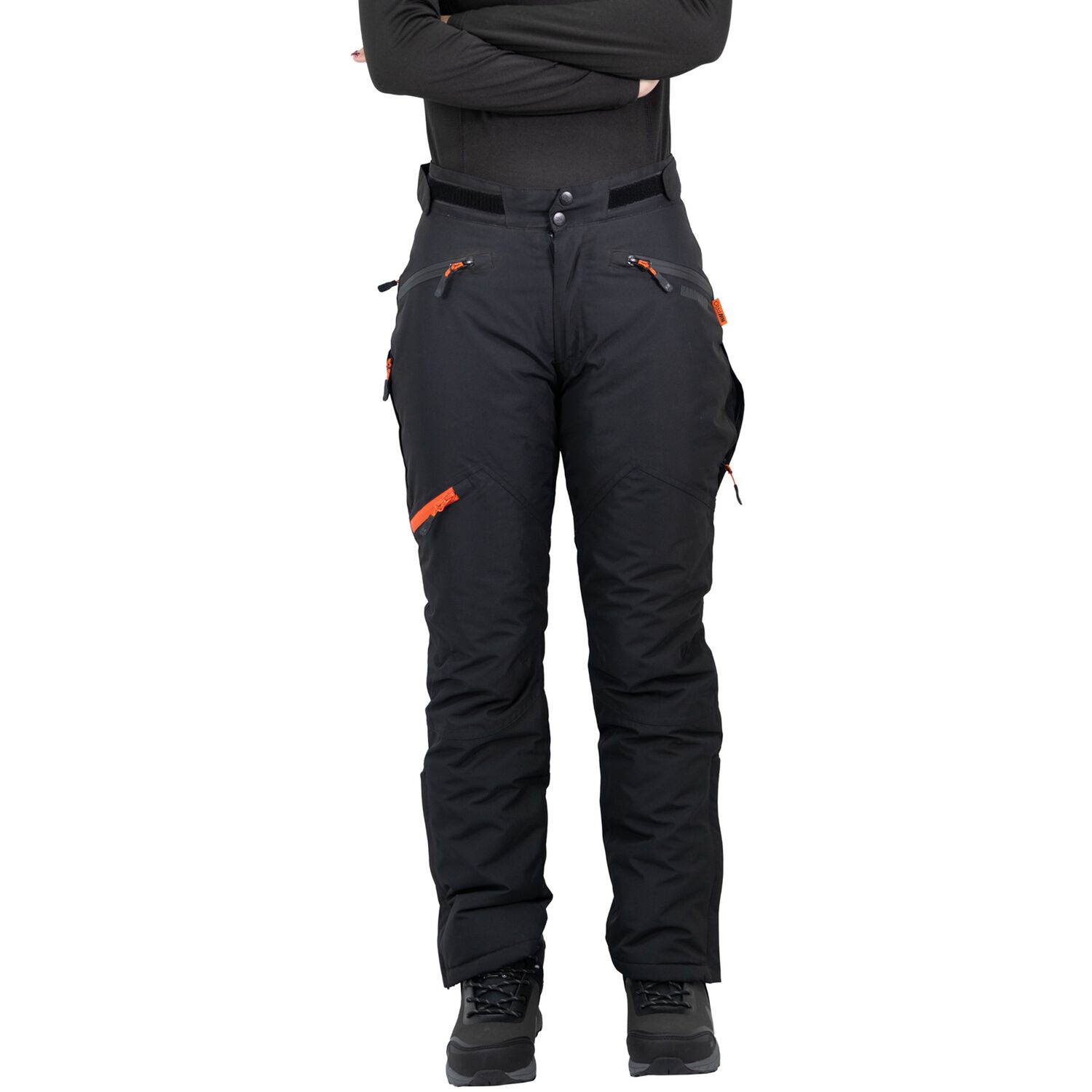 Pantal&oacute;n T&eacute;rmico Hw Iron Negro Mujer image number 0.0