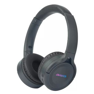 Aud&iacute;fono Aiwa Bt Awk17 Gris Gran De Tipo Cintillo Over-ear.