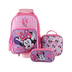 Pack Escolar Mochila Ni&ntilde;a Minnie