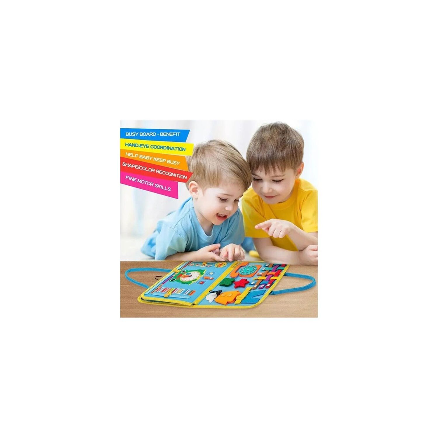 Libro Sensorial Educativo E Interactivo image number 7.0