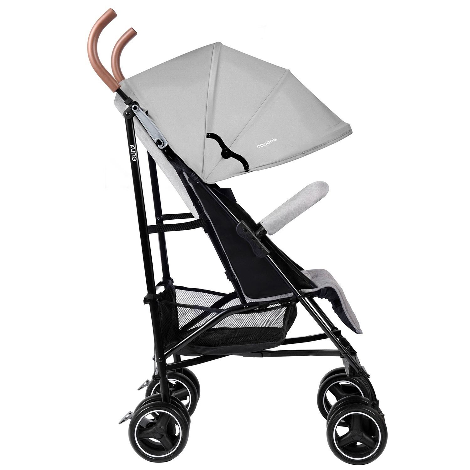 Coche Paragua Kung Light Grey image number 1.0