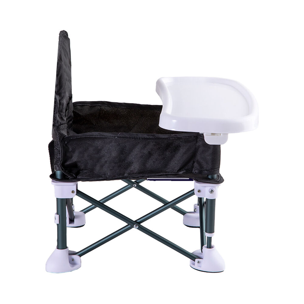 Silla De Comer Plegable Camping Xt01 Negro image number 2.0