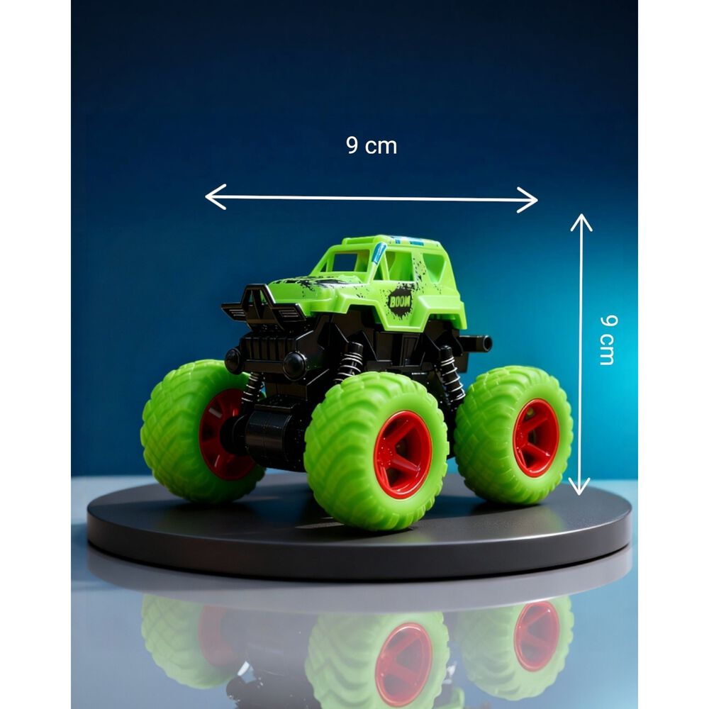 Juguete Auto A Fricci&oacute;n Monster Zap Para Ni&ntilde;os image number 3.0