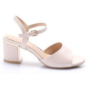 Sandalia Mujer Via Uno 22732602 Beige