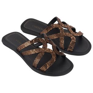 Sandalia Mujer Negro Buriti Grendha