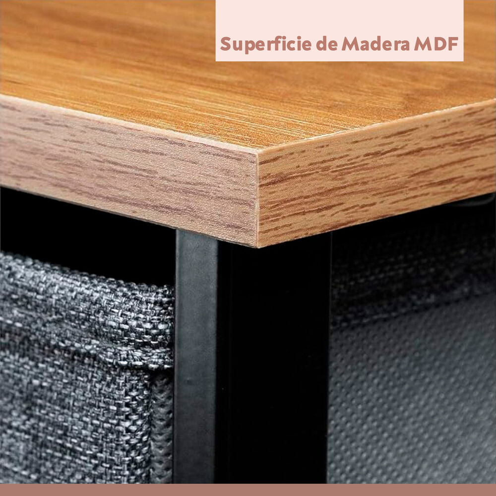 Cómoda Con Cajones De Género Ultra Liviana Wood image number 4.0