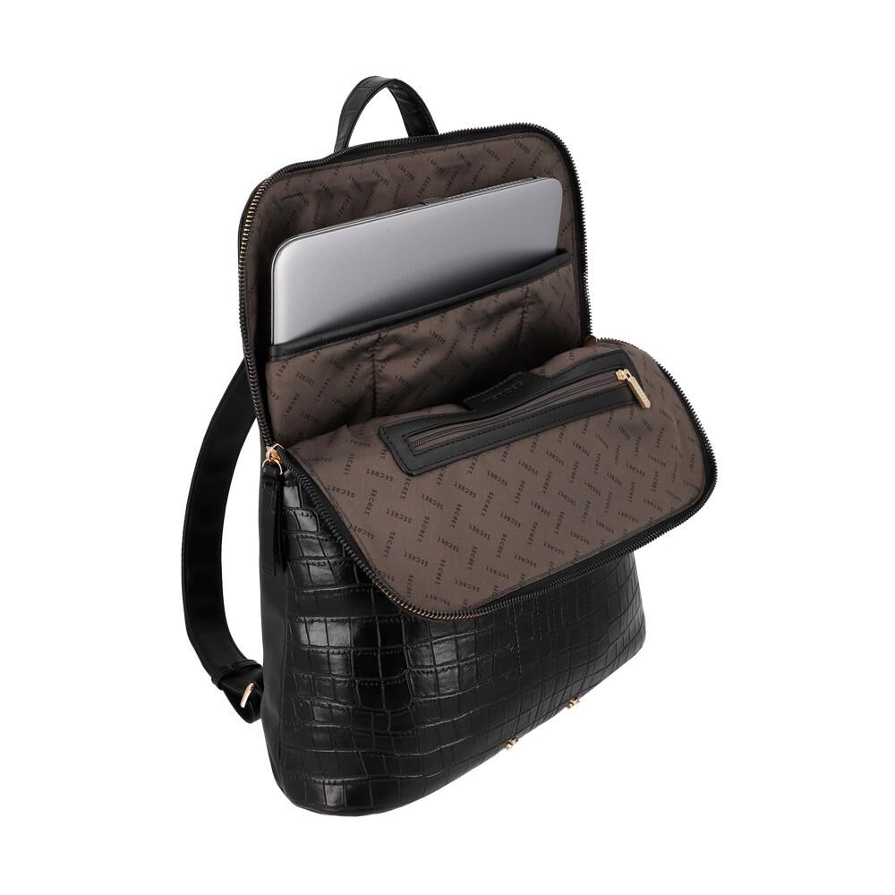 Mochila Notebook Secret Polonia St6 Negro 15" image number 3.0
