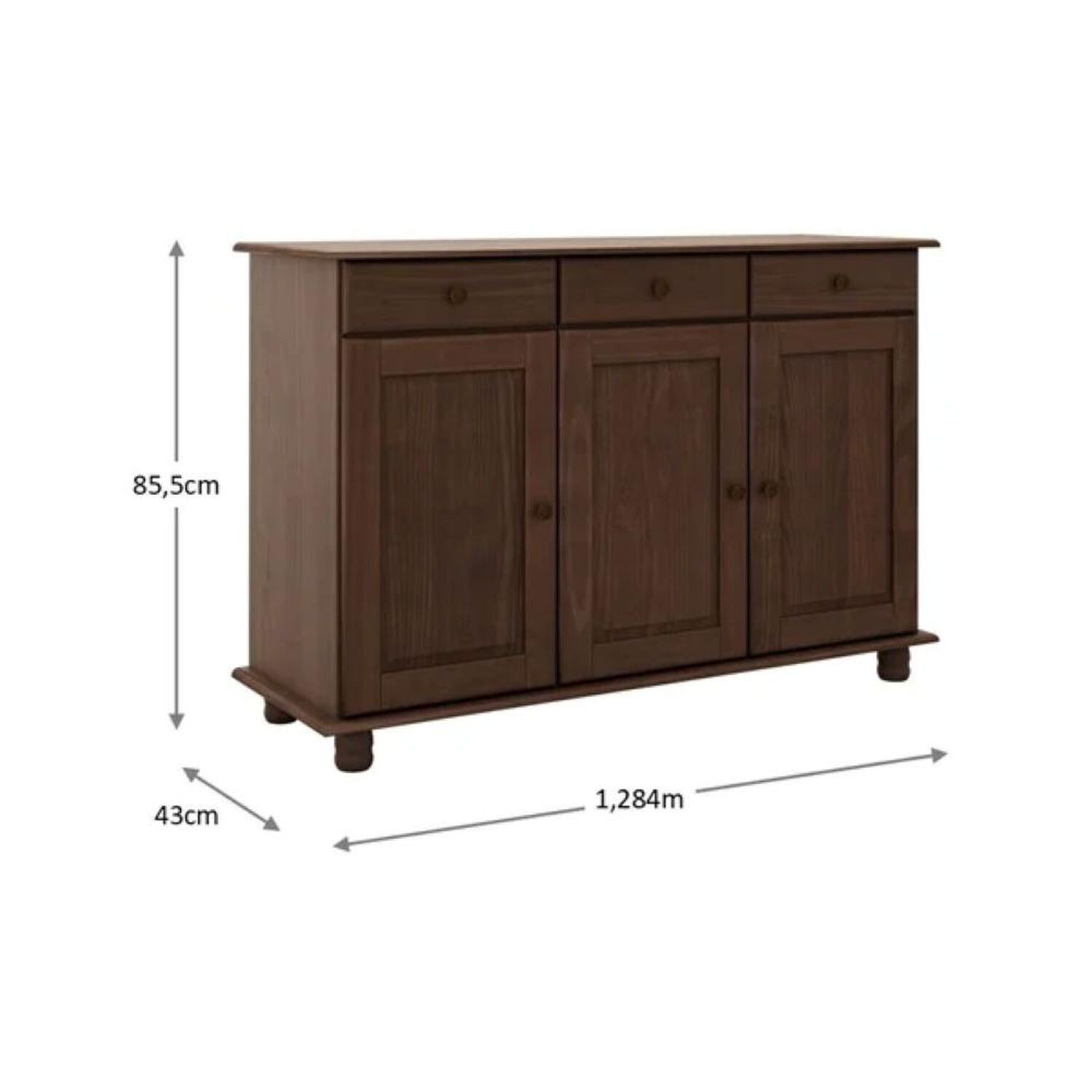 Buffet Roca Modular Santa Fe Modular / 3 Puertas image number 1.0