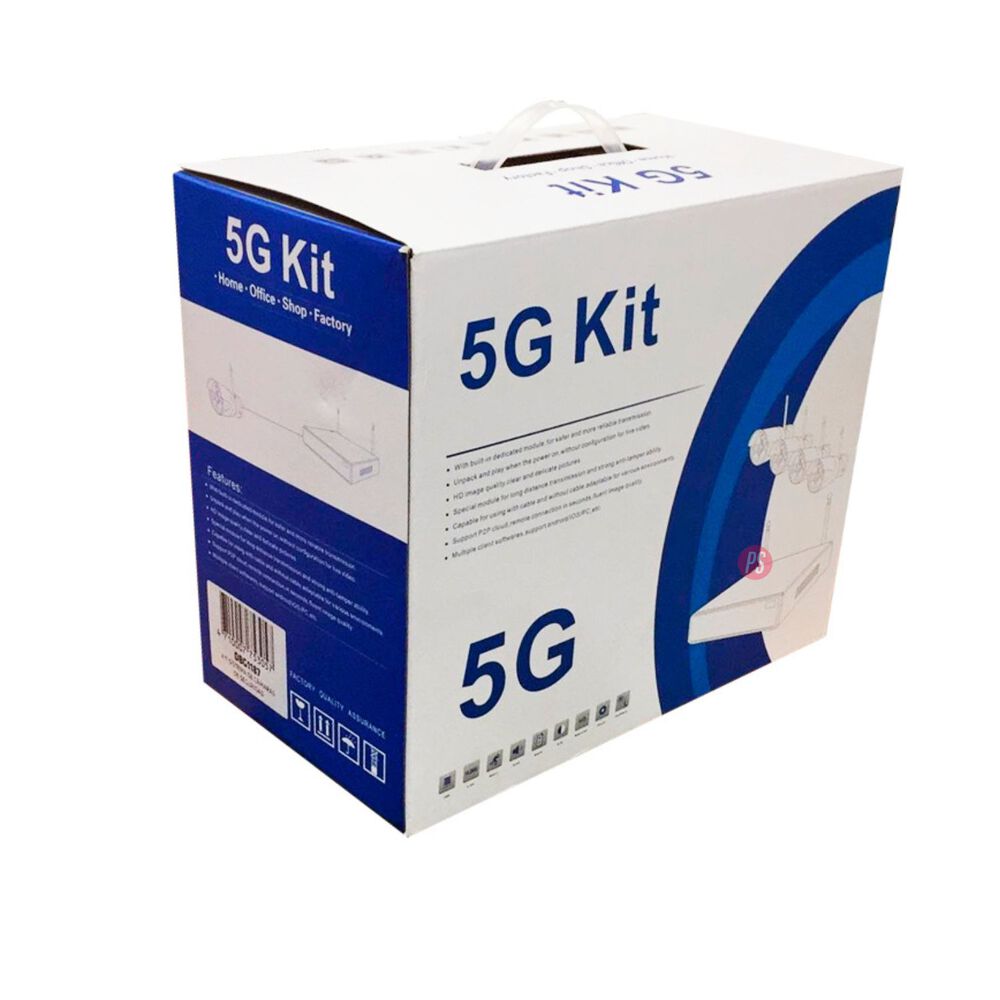 Kit Cámaras Seguridad Wifi Inalámbricas Hogaroficina - Ps image number 2.0
