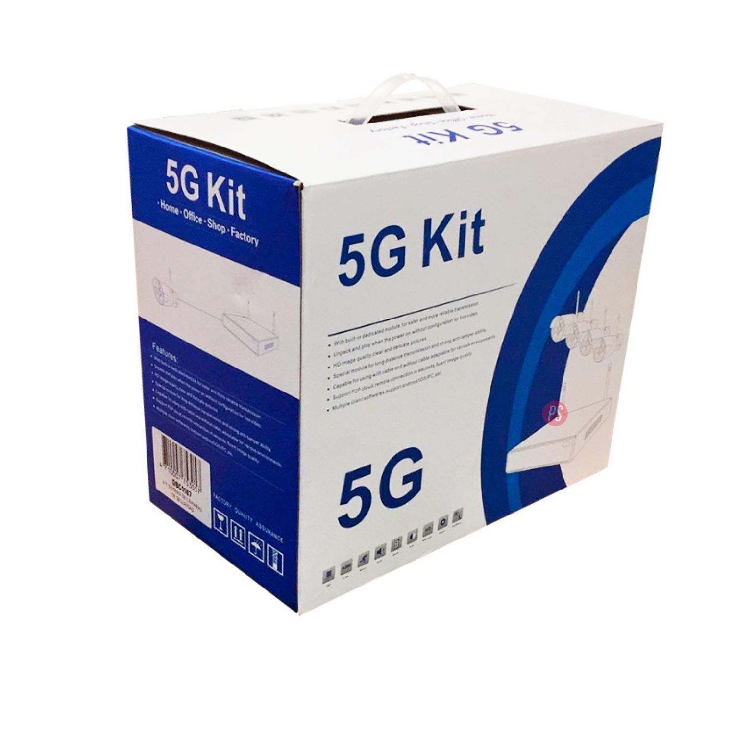 Kit C&aacute;maras Seguridad Wifi Inal&aacute;mbricas Hogaroficina - Ps image number 2.0