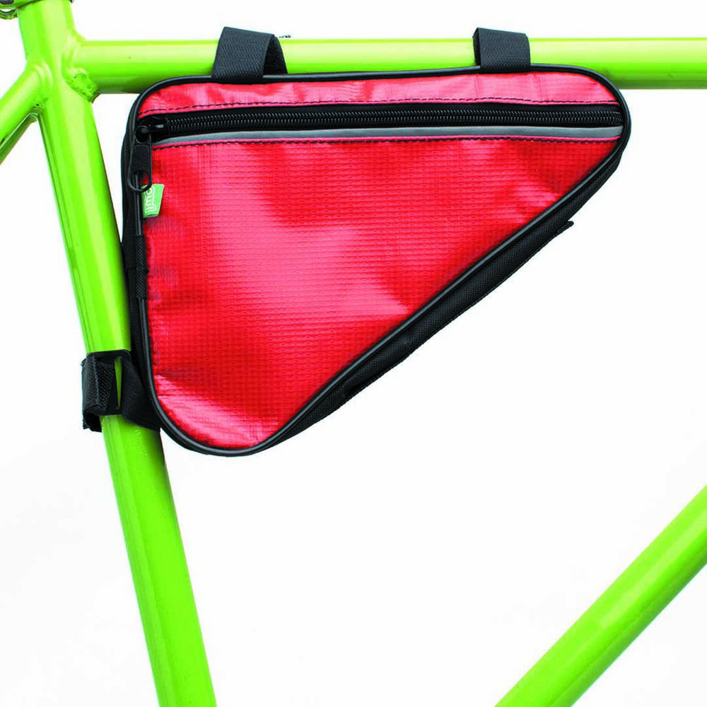 Bolso Triángulo Impermeable Dos Posiciones Rojo image number 5.0