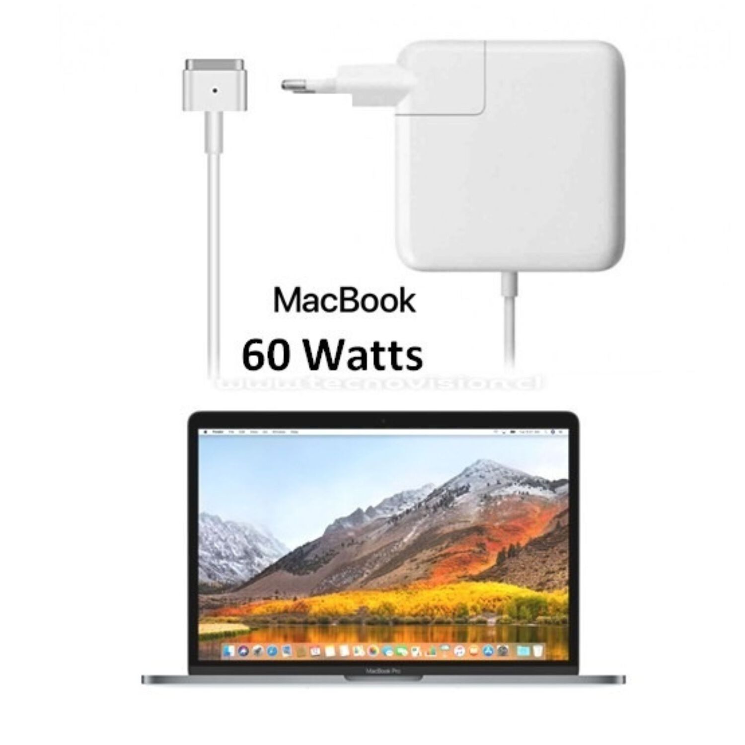 Cargador Tipo T De 60w Magsafe 2 Macbook image number 0.0