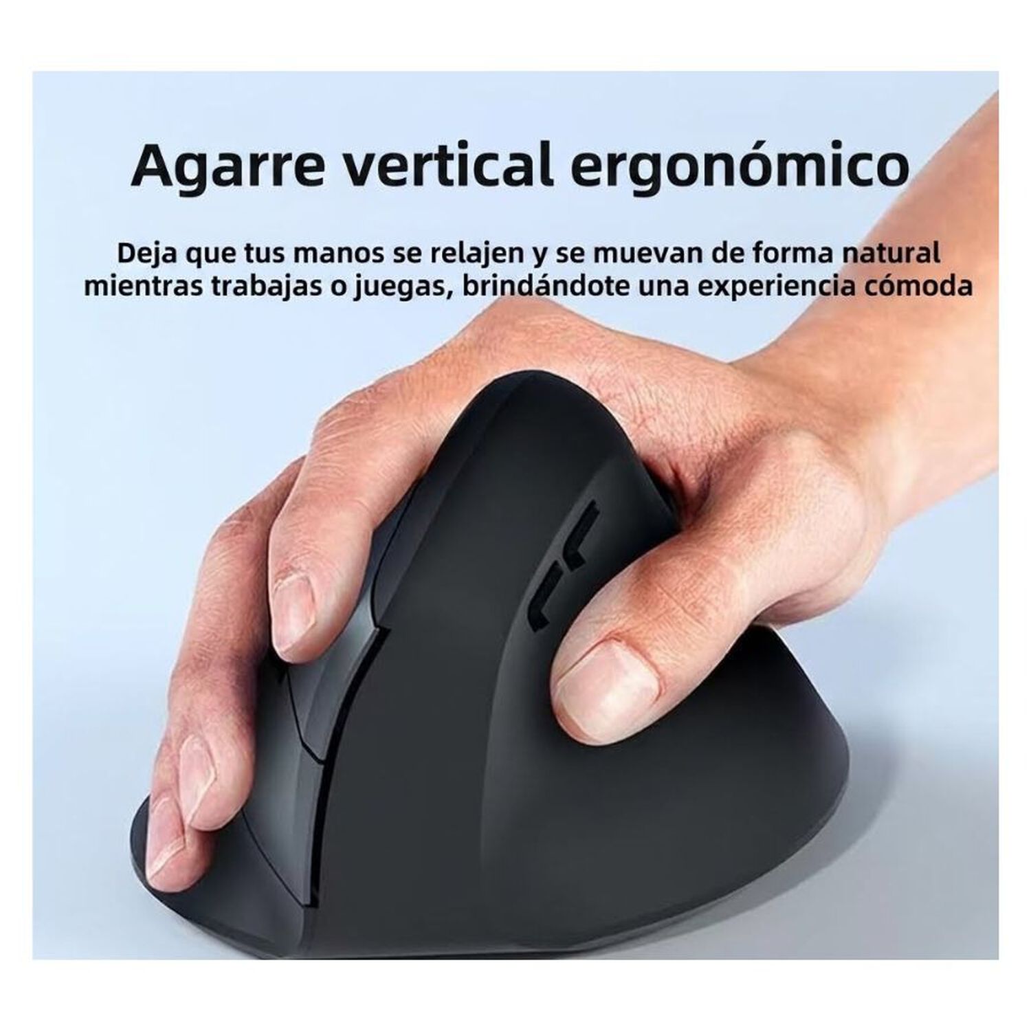 Mouse Vertical Ergonomico Inalambrico Recargable Bluetooth image number 5.0