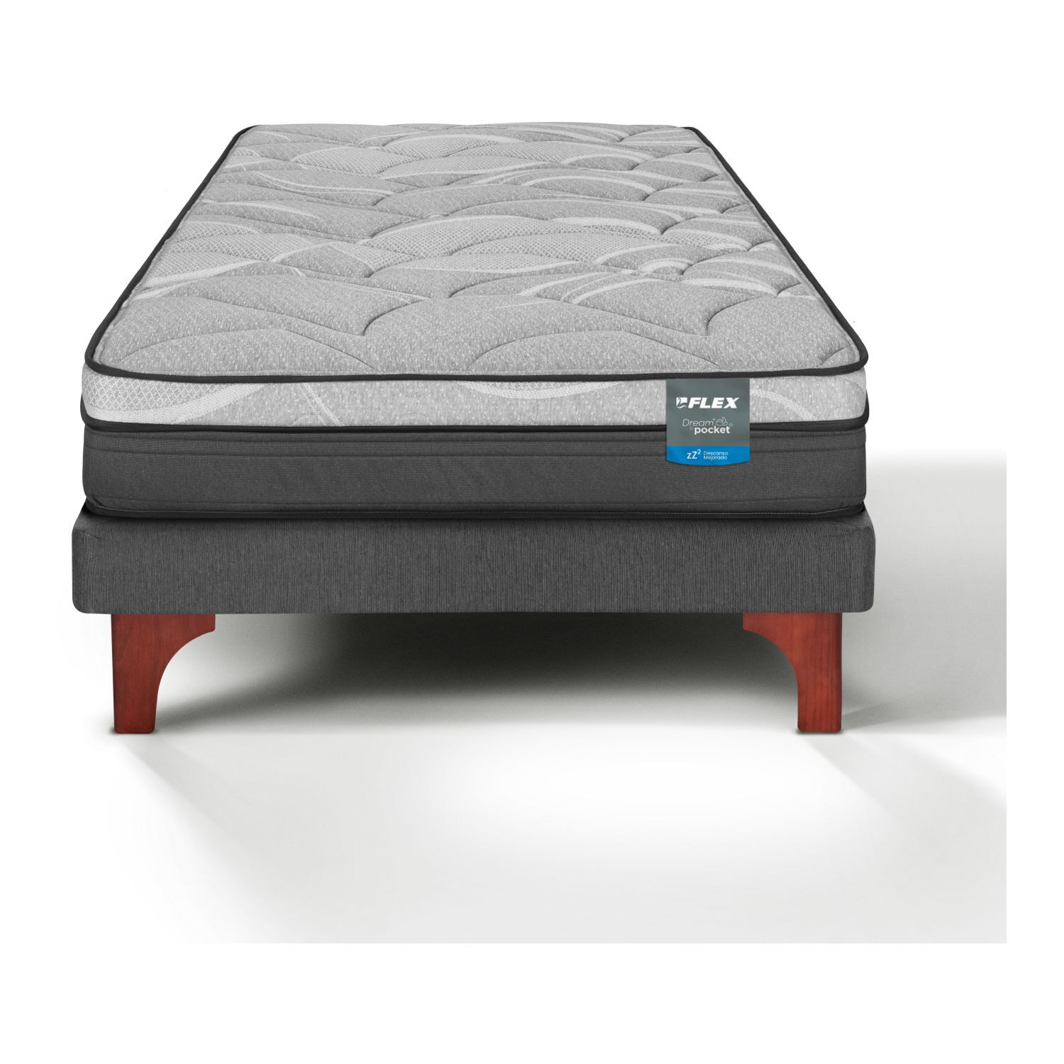Cama Europea Flex Dream Pocket / 1.5 Plazas image number 0.0