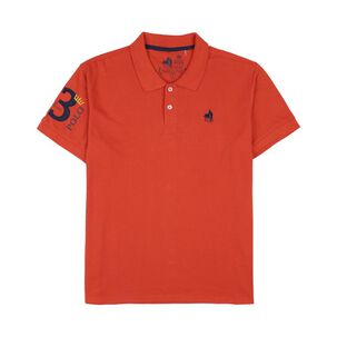 Polera Básica Manga Corta Cuello Piqué Hombre The King's Polo Club