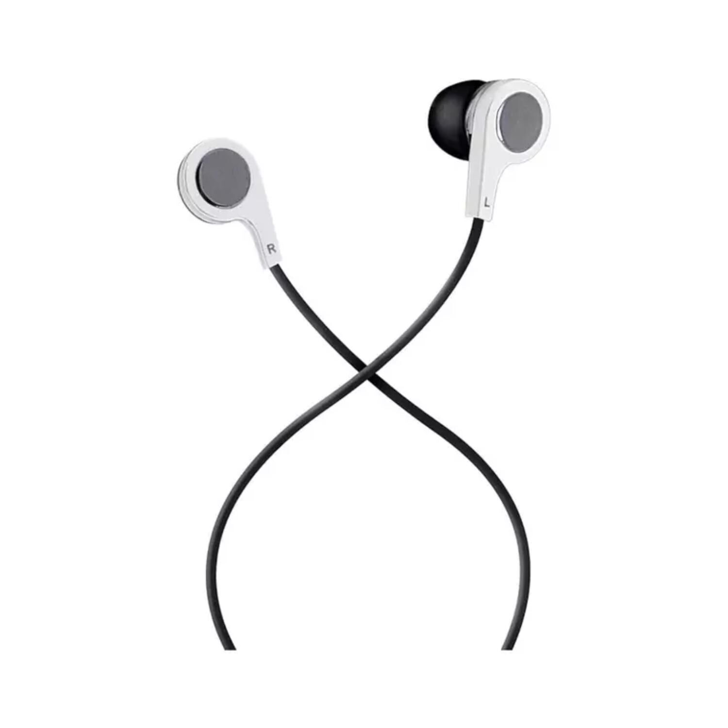 Audifonos Manos Libres Jack 3.5mm Blanco Bass13 Maxell image number 1.0