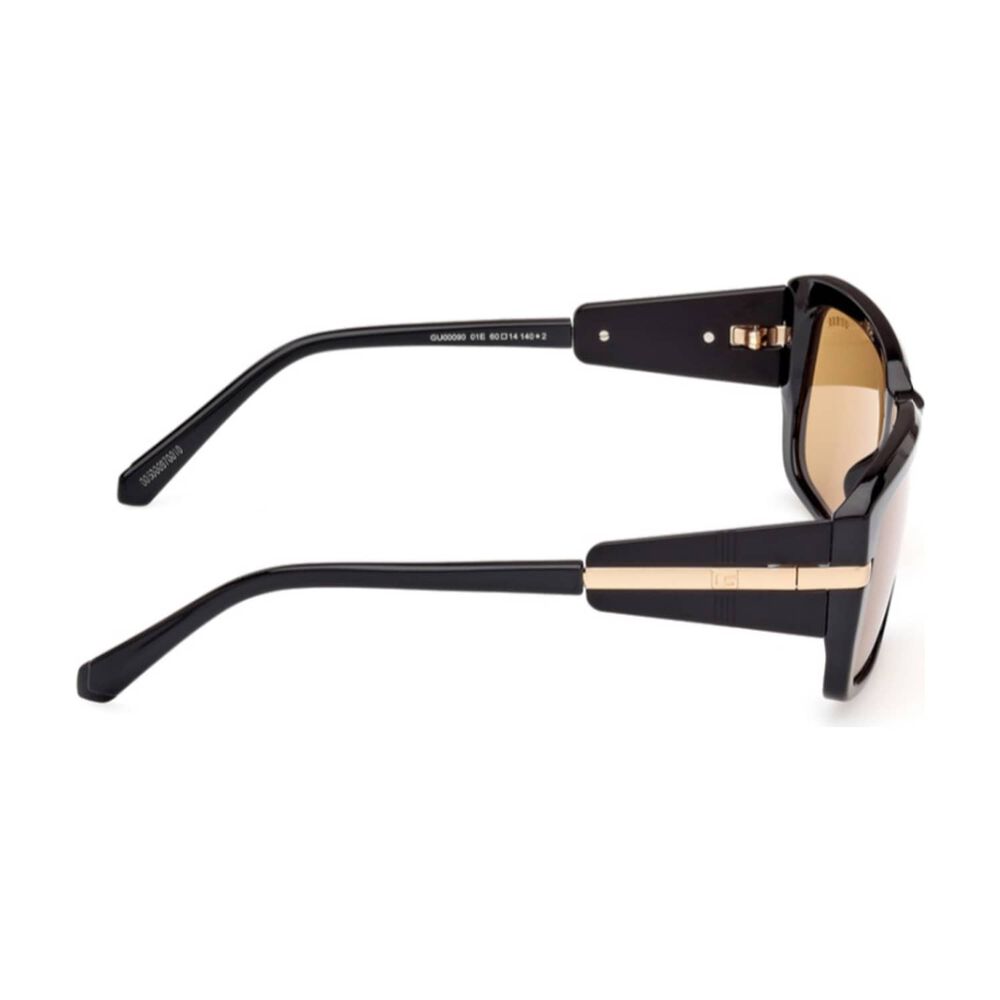 Lentes De Sol Negro Brillante Guess image number 6.0