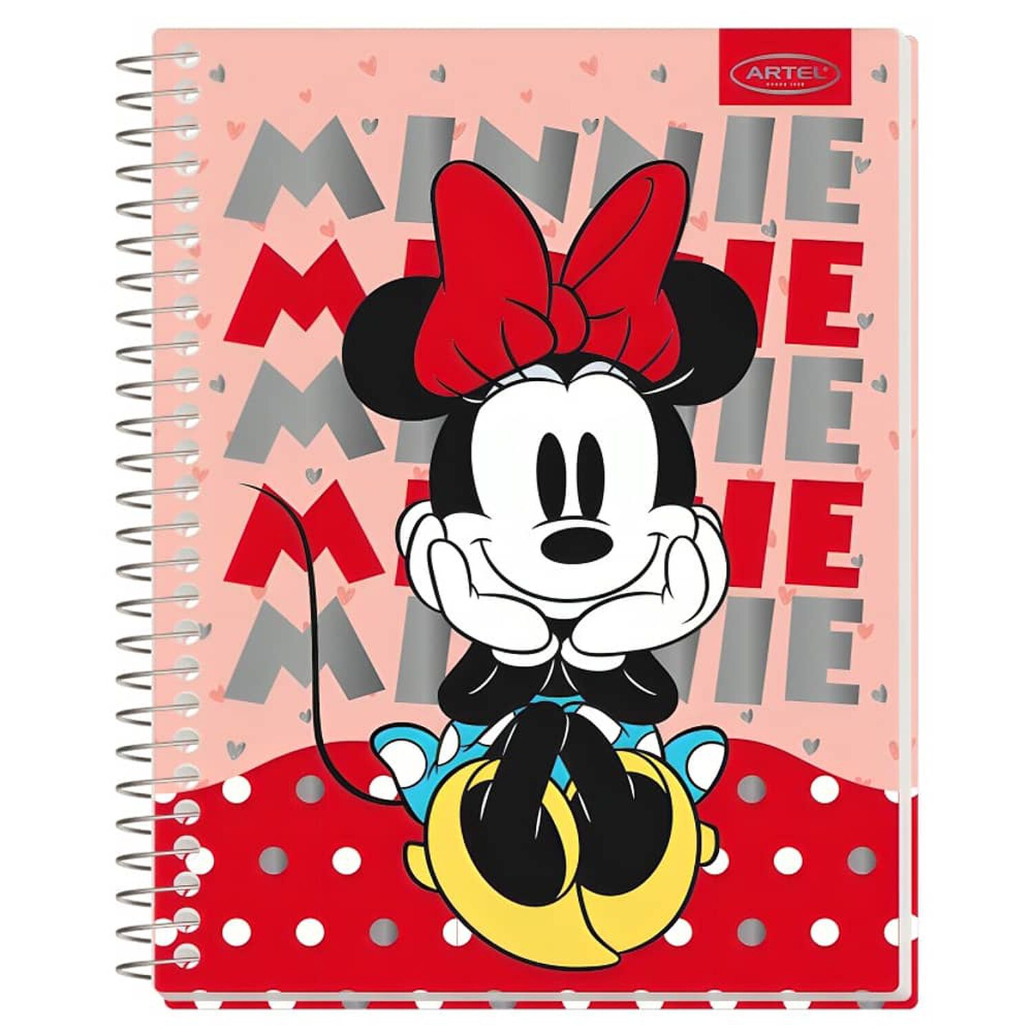 Pack 4pcs Cuadernos Especial 150hj Minnie Dots Artel 2022 image number 0.0