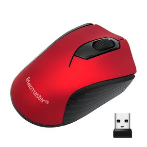 Mini Mouse Inalámbrico 2.4 G Nano Receptor Usb 100503 Rojo