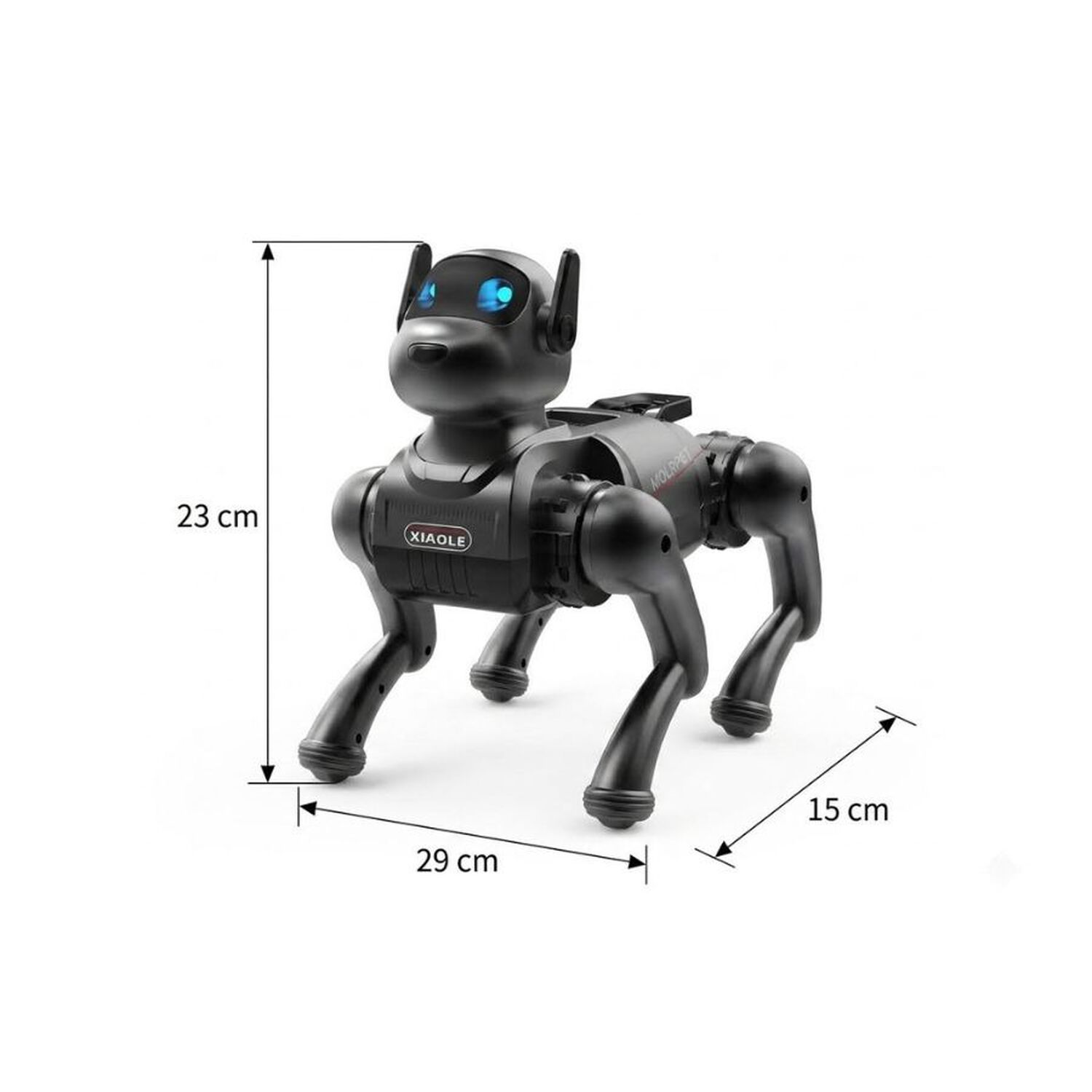 Perro Robot Rc Xiaole Control Remoto Luces Led Ni&ntilde;os image number 3.0