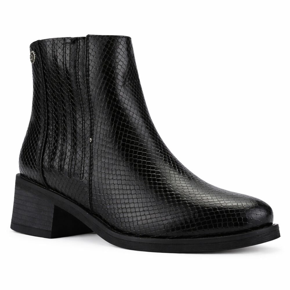 Botin Negro Mujer Casual Chalada Trafa image number 2.0