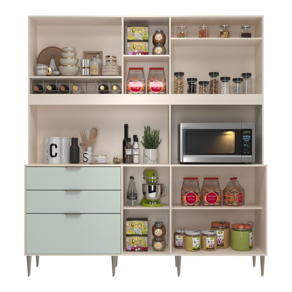 Mueble De Cocina Casaideal Bruna / 7 Puertas / 7 Cajones image number 2.0