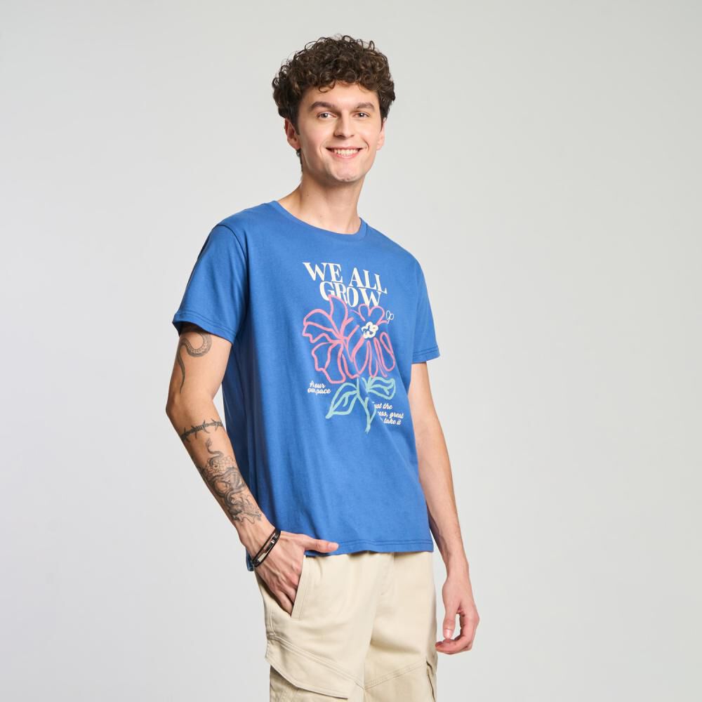 Polera Estampada Regular Manga Corta Cuello Redondo Hombre Ocean Pacific image number 2.0