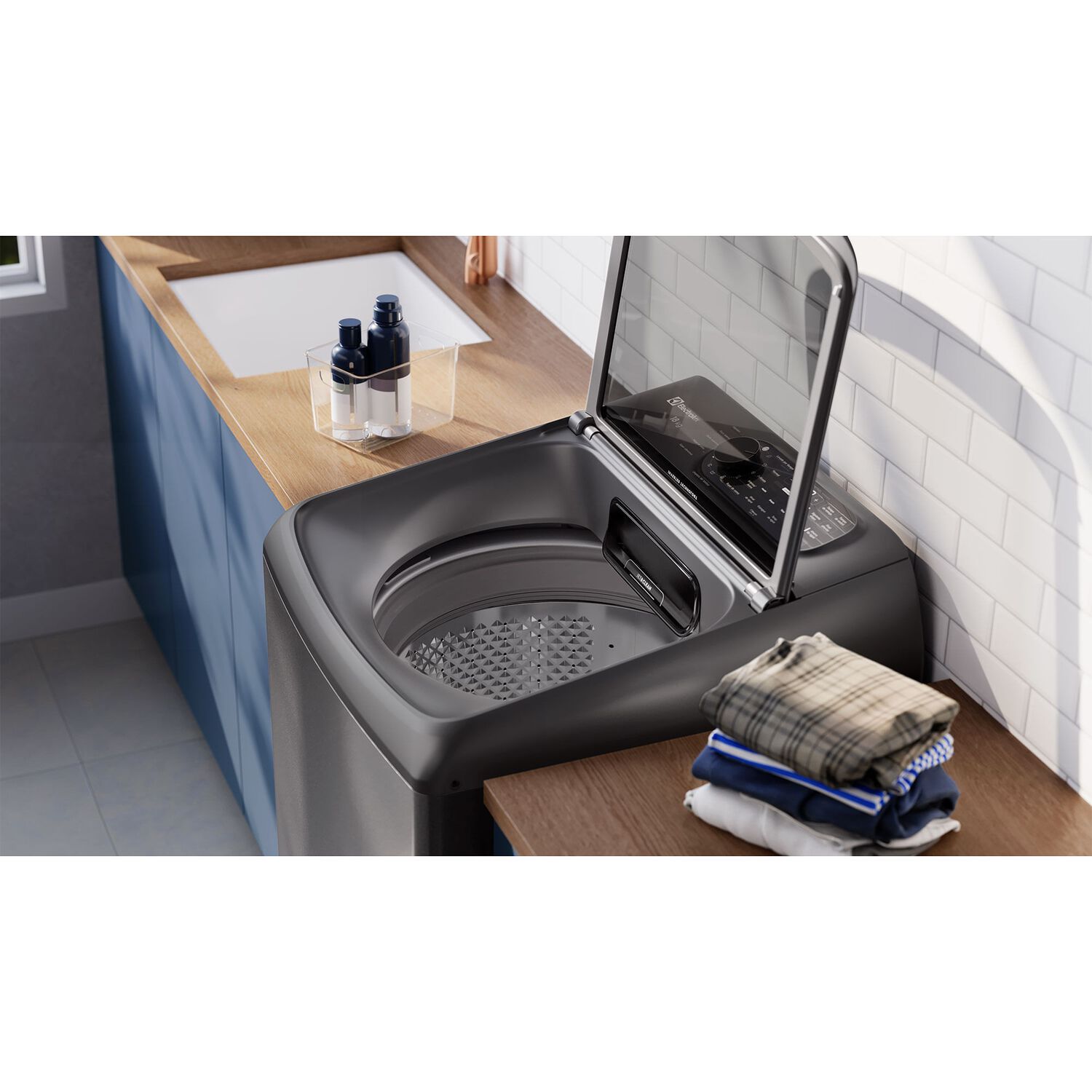 Lavadora Autom&aacute;tica 18kg Carga Superior Inverter Emtl18io Onix image number 14.0