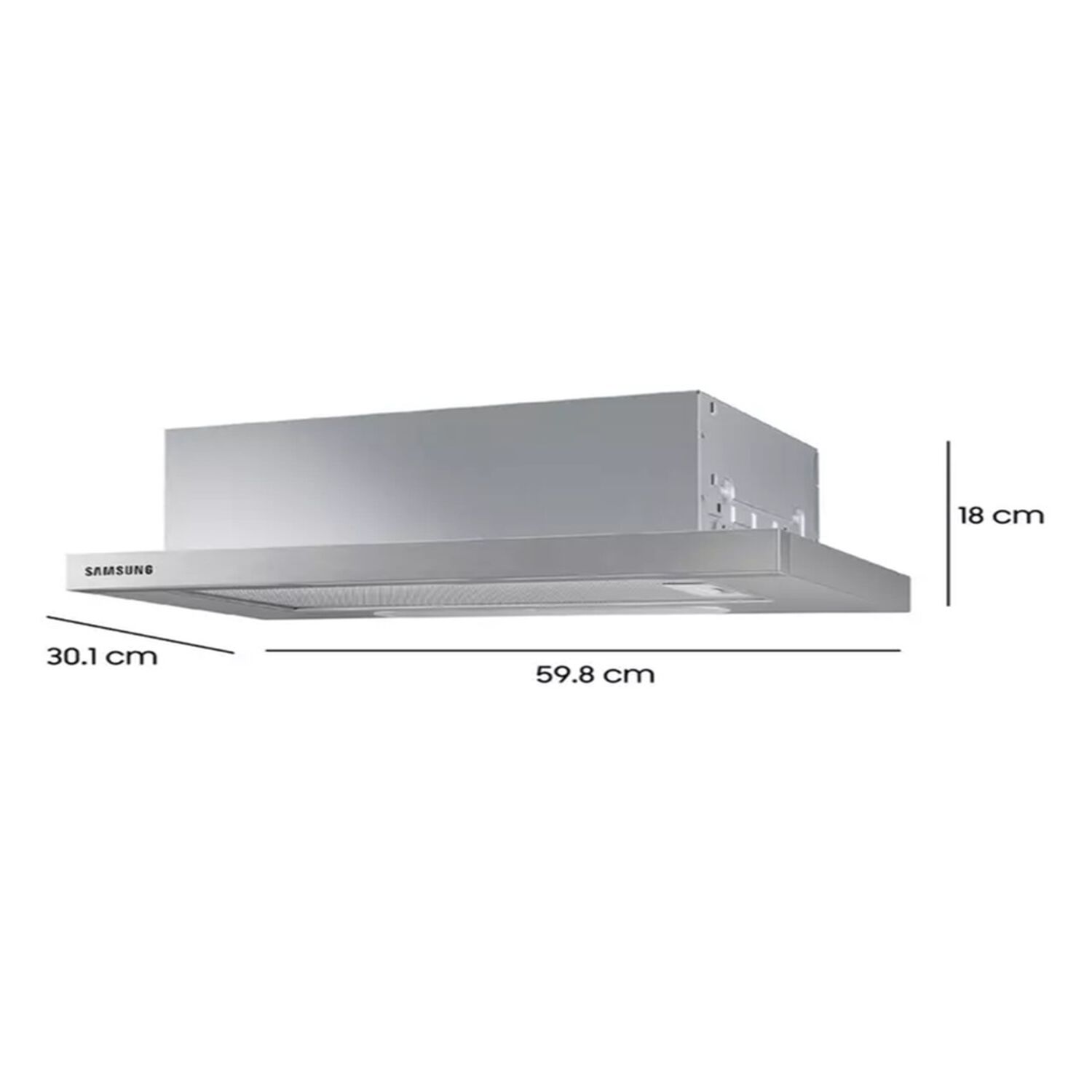 Campana Retr&aacute;ctil De Pared Samsung Nk24m1030iszs image number 3.0