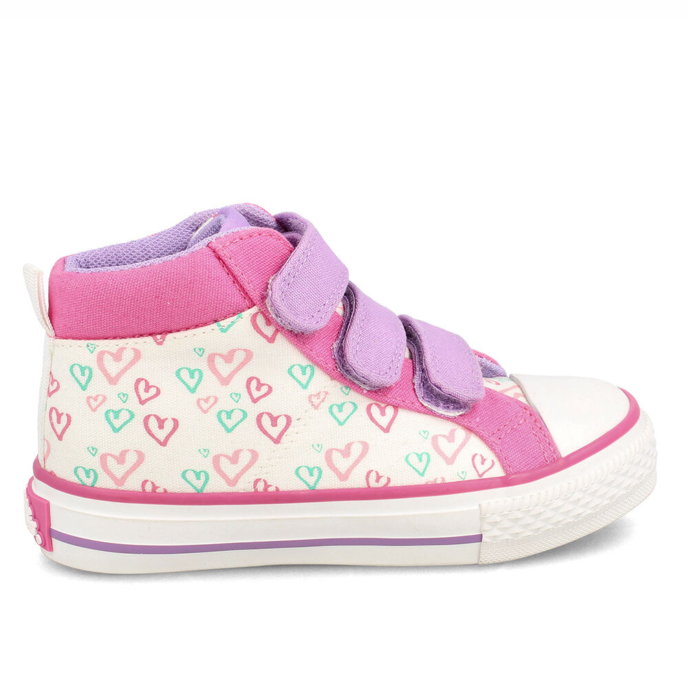 Zapatilla Niña Bubblegummers Astorga Blanco-rosado image number 4.0