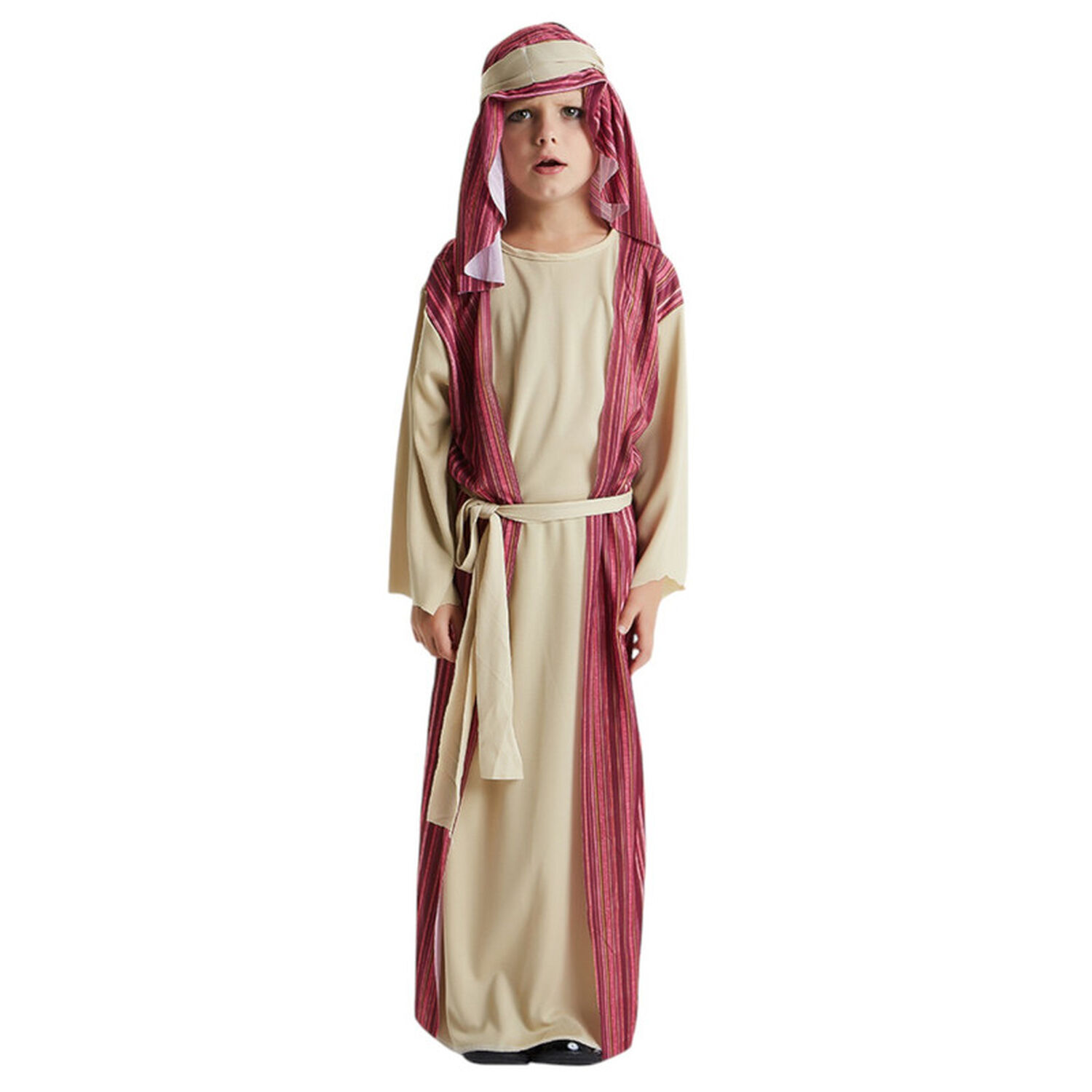 Disfraz Infantil Arabe Clasico Rojo image number 4.0