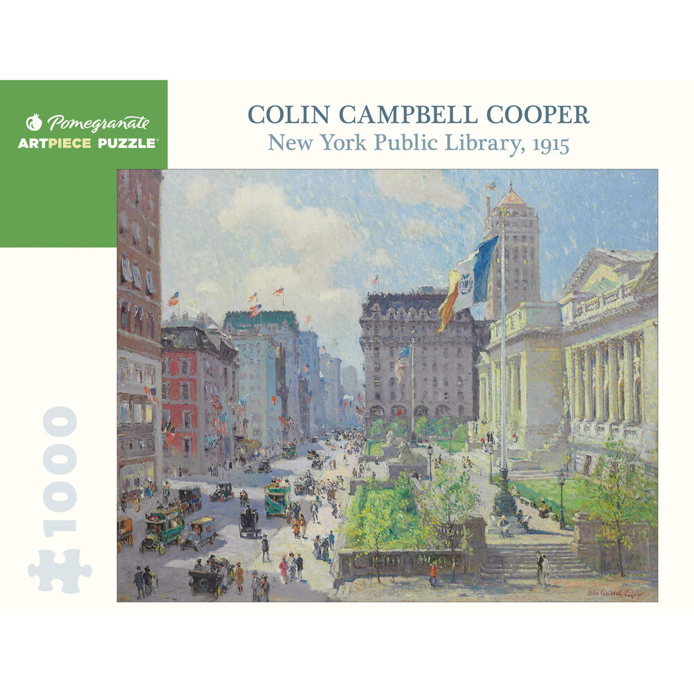 Rompecabeza Colin C. Cooper Ny Public Library 1000 Piezas image number 0.0