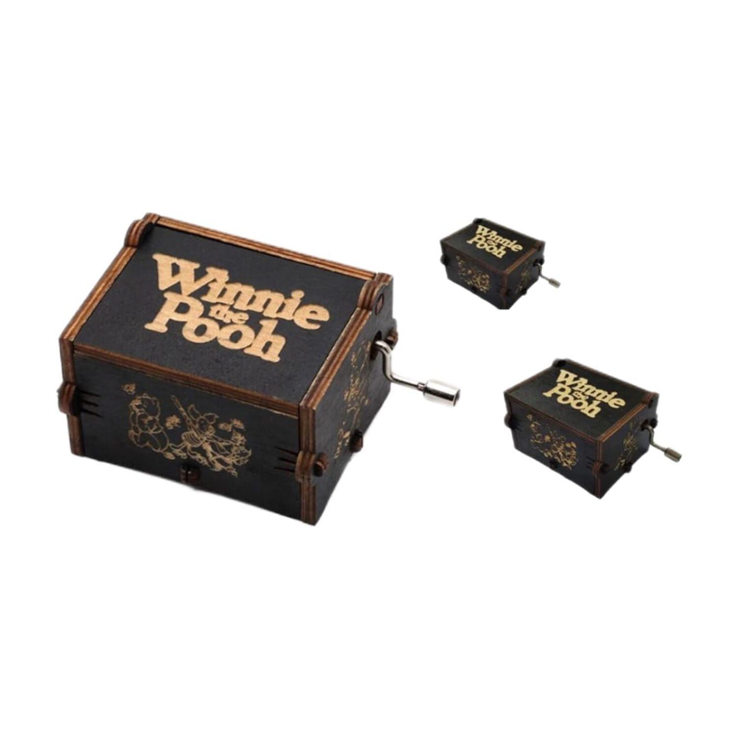 Caja Musical Con Manivela De Winnie The Pooh image number 2.0