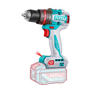 Taladro Percutor Inal&aacute;mbrico Torque 69 Nm Brushless 42v Total