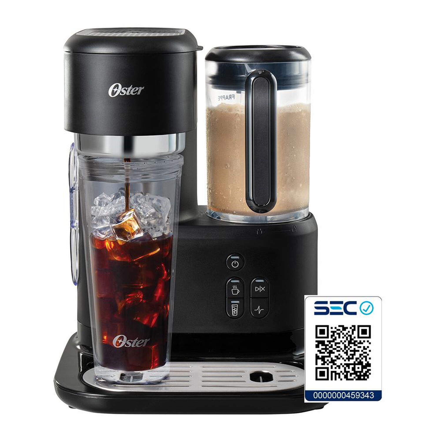 Cafetera Frapp&eacute; Oster con Licuadora BVSTDC03B image number 5.0