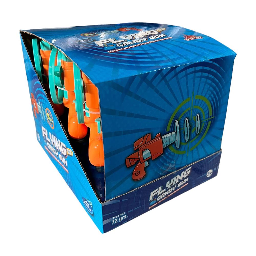 Pack 9 Juguetes + Dulce Sorpresa Cumplea&ntilde;os Flying Candy Gun image number 5.0