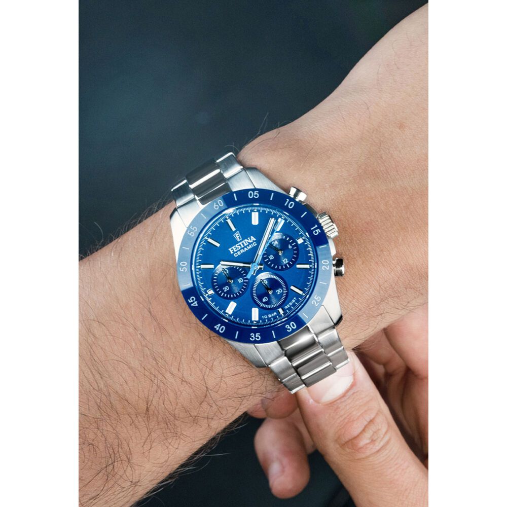 Reloj F20693/4 Festina Azul Mujer Ceramic image number 1.0