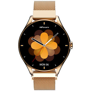 Smartwatch Aura 2 Met&aacute;lico Rose Gold Waterproof 33 Mm Amoled