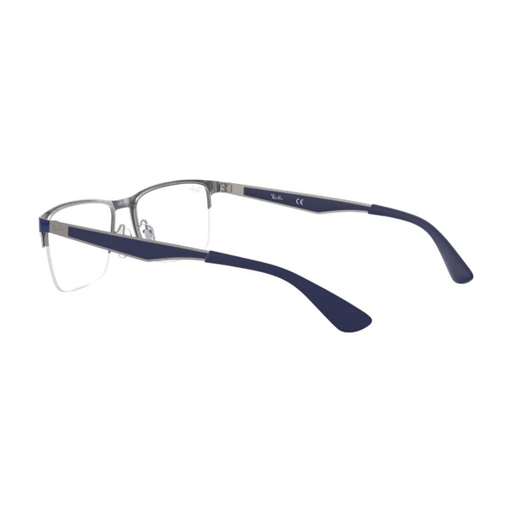 Lentes &Oacute;pticos Azul Pulido Ray-ban Optical image number 4.0