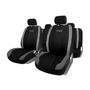 Fundas Cubreasiento Universal Negro Adv1462 - Sp