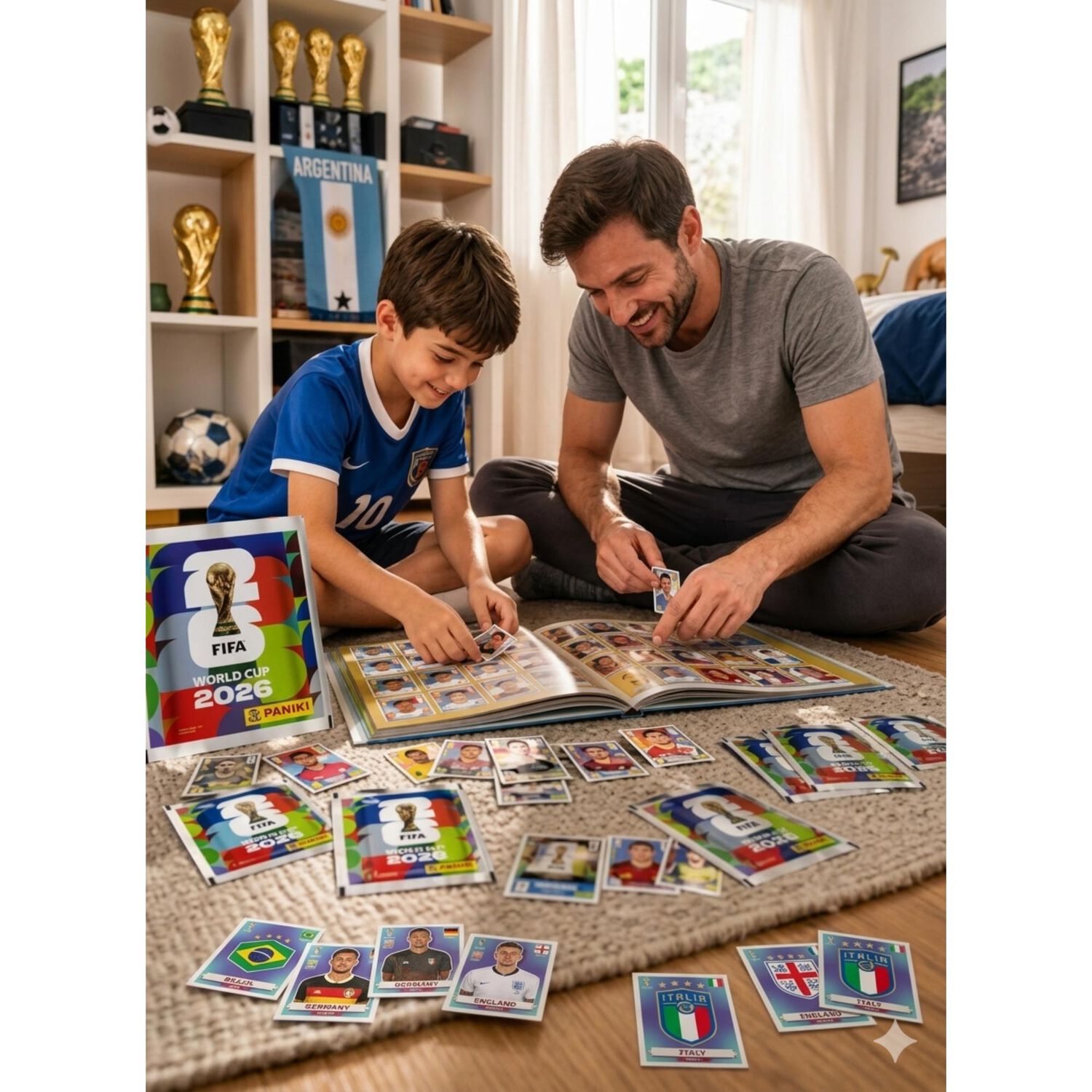 Pack 10 Sobres Panini Mundial 2026 Stickers Original image number 8.0